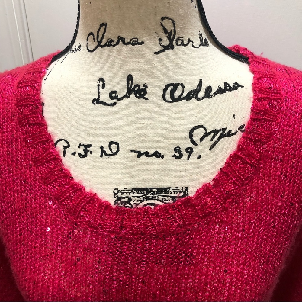 Women’s Long Sleeve Sequin Sweater- Motherhood Maternity - $15 - Picture 4 of 6